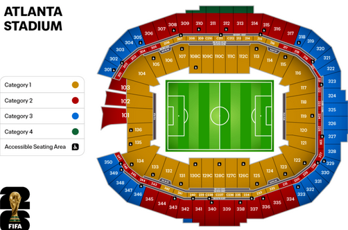 FIFA World Cup 2026 Match 102 Semi-final Tickets – Mercedes-Benz Stadium, July 15