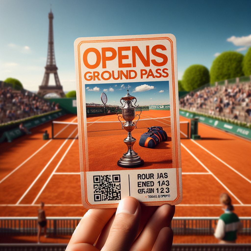 French Open Ground Pass tickets