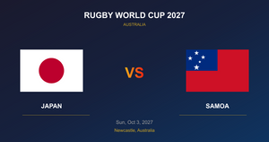 Japan vs Samoa - Rugby World Cup 2027 - Newcastle