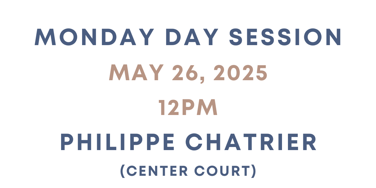 Billets Roland Garros 26/05/2024 - Session du dimanche - Philippe Chatrier (Cour Central)