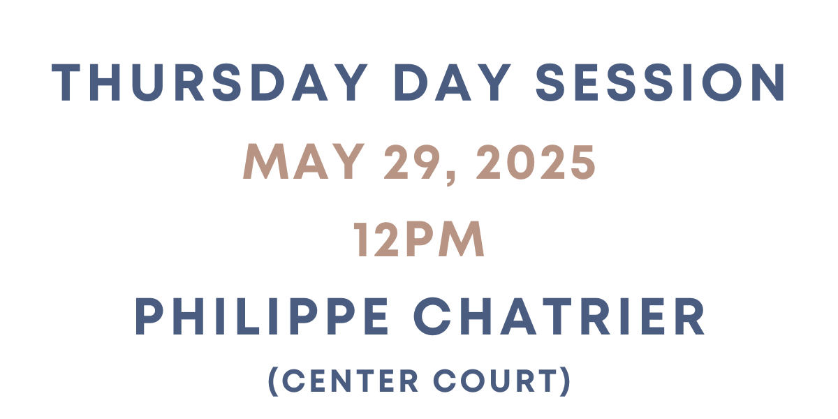 Billets Roland Garros 26/05/2024 - Session du dimanche - Philippe Chatrier (Cour Central)