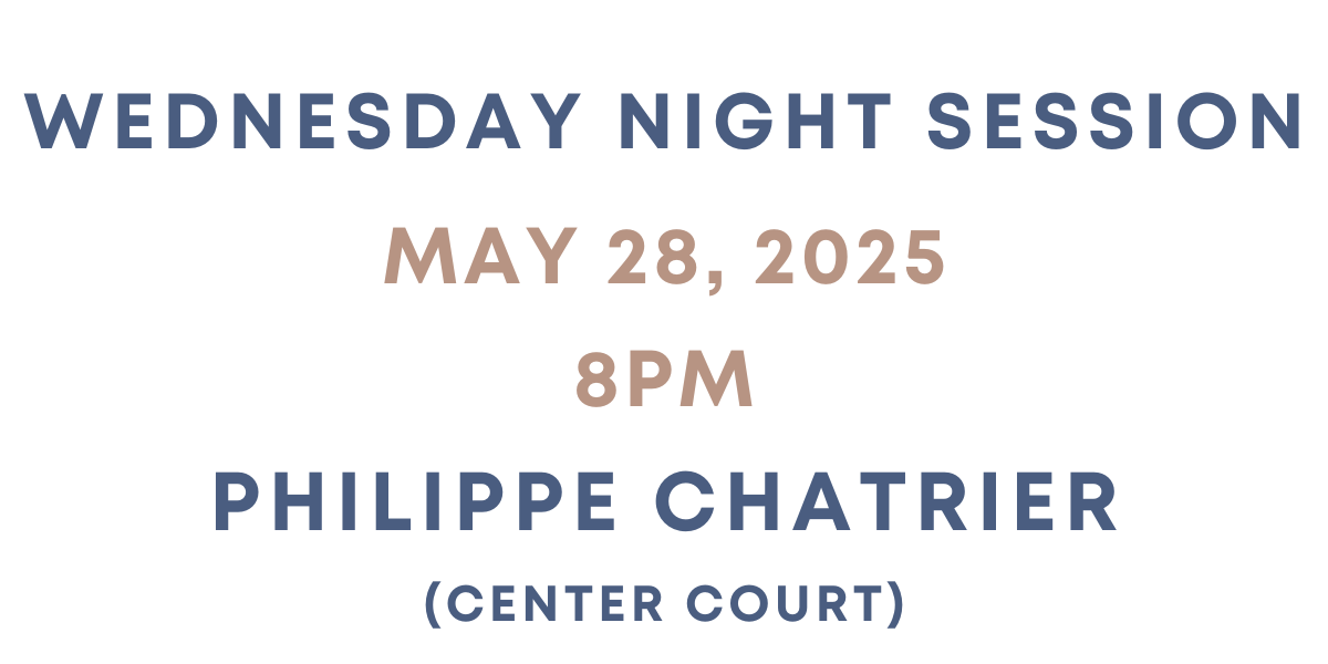 Billets Roland Garros 27/05/2024 - Session du lundi soir - Philippe Chatrier (Cour Central)