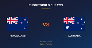 New Zealand vs Australia - Rugby World Cup 2027 - Sydney