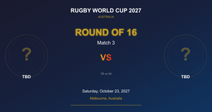 Round of 16 Match 3 - Rugby World Cup 2027 - Melbourne