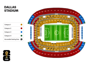 FIFA World Cup 2026 tickets Match 93 - Round of 16 - AT&T Stadium - July 6