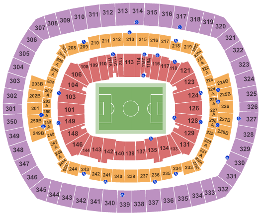 Copa America 2024 Semi Final tickets - MetLife Stadium - NJ