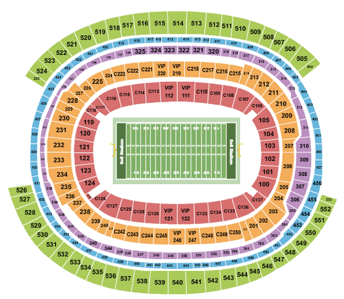 Copa America 2024 Brazil vs Costa Rica tickets - SoFi Stadium - Inglew